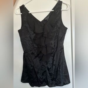 White House Black Market Classic Black Top